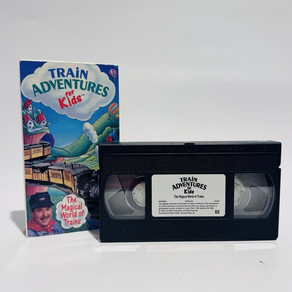 Train Adventures for Kids: The Magical World‎ of Trains (VHS, 1999)